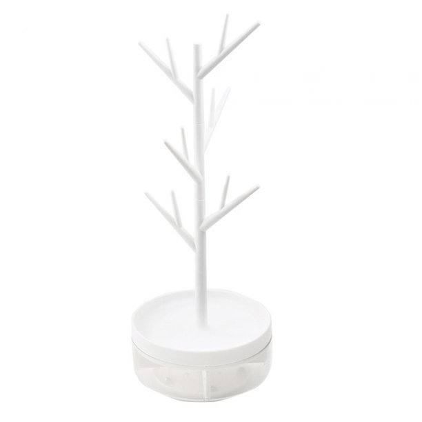 Soporte para presentación de joyería, regalos de cumpleaños, soporte para brazalete para tienda minorista, escritorio, hogar Blanco Yuyangstore Soporte de exhibición de joyería