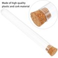thumbnail image 5 of Masteelf  30 Pcs Cork Test Tube Stopper Tapered Plugs Clear Tubes with, 5 of 8