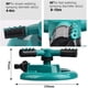 thumbnail image 4 of Aspersor automático para césped, sistema de aspersores rotativos circulares con 3 boquillas de 360 grados para regar plantas, flores y verduras, 4 of 5