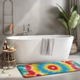 thumbnail image 2 of Colorful Tie Dye Flower Pattern Kitchen Rug Mat,Kitchen Runner Rugs Non Skid Washable,Decorative Kitchen Floor Mats for Kitchen,Sink,Laundry,17"x47.2", 2 of 7