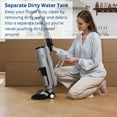thumbnail image 6 of Tineco GO Steam Wet Dry Vacuum Floor Washer & Steam Mop for Hard Floors, 230°F Steam Cleaning, Dual Tank System, Self-Cleaning, 6 of 6