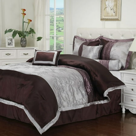 simple luxury kashmir 7 piece comforter set walmart com simple luxury kashmir 7 piece comforter set walmart com