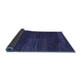 thumbnail image 2 of Ahgly Company Indoor Rectangle Abstract Blue Modern Area Rugs, 2' x 4', 2 of 4