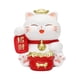 thumbnail image 5 of Hucha de cerdito con forma de gato de la suerte, estatua de animal, figura decorativa para gatos de interior Lai Cai, 5 of 9