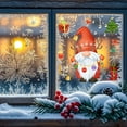 thumbnail image 3 of nvzhuang Christmas Window Clings, Electrostatic DIY Candy Gnome Present Box Removable Sticker, 3 of 8