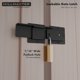 thumbnail image 4 of Extra Heavy Duty Gate Flip Latch Lock with Padlock Hole,Rustic Farm Barn Door, 4 of 5