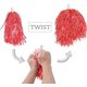 thumbnail image 2 of Pompones de animadora, Pompones de animadora con asa, Accesorios de baile Pompones de animadora, 24pcs ZZBIQS 13,86 x 12,8 x 2,56 pulgadas, 2 of 6