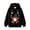 Black, variant on Christmas Reindeer Pet Carrier Hoodie, Teddy Dog Pocket Sweatshirt with Head Window for Women