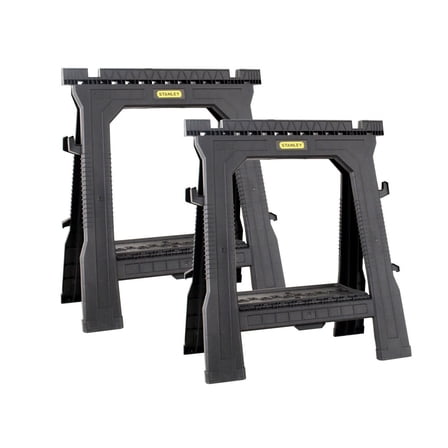 Stanley Hand Tools Folding Sawhorses (twin Pack)