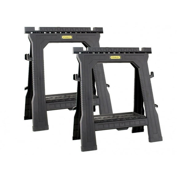 Stanley Hand Tools Folding Sawhorses (twin Pack)
