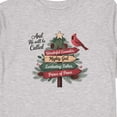thumbnail image 4 of Inktastic Christian Christmas Tree with Red Cardinal Boys or Girls Long Sleeve Toddler T-Shirt, 4 of 5