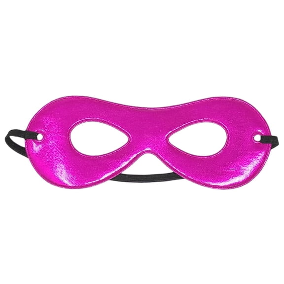 SeasonsTrading Shiny Pink Superhero Mask - STC Kds Cosplay Costume Party