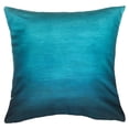 thumbnail image 3 of Fab Habitat Indoor/Outdoor Throw Pillow Made from Recycled Polyester Yarn - Double Sided, Stain Resistant, Machine Washable - Ombre - Patio, Deck, Porch, Living Room - Big Sur Teal (20" x 20"), 3 of 8