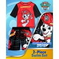 thumbnail image 3 of Nickelodeon Boys Swim Set - Paw Patrol Teenage Mutant Ninja Turtle UPF50+ Rash Guard & Swim Trunks 2 Piece, 3 of 7