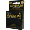 4 Pack - Trojan Magnum Condoms Large Lubricated Latex 3 Each