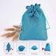 thumbnail image 3 of 10 bolsas de arpillera de color 5x7' con cordón, bolsas de calendario de Adviento, bolsitas de regalo de lino, bolsas de regalo, bolsas de joyería, sacos, bolsas de arpillera para fiesta de, 3 of 4