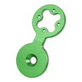 thumbnail image 1 of Soporte de computadora para bicicleta, manillar, cubierta de tapa de auriculares para Gopro Green Hugtrwg Para estrenar, 1 of 3