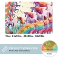 thumbnail image 2 of Unicorn Kitchen Rugs Indoor Rug Door Mats - Polyester, Non-Slip, Machine Washable, 2 of 6
