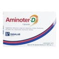 thumbnail image 2 of Suplemento alimenticio Aminoter D 30 capsulas blandas 1980 mg c/u, 2 of 4