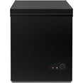 thumbnail image 6 of TABU Chest Freezer, 4.0 Cu ft Deep Freezer with Adjustable Temperature,Removable Storage Basket,Top Open Door (Black), 6 of 7