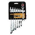 thumbnail image 6 of DEWALT DWMT74195 7 Piece Ratcheting Flex Head Combo Wrench Set, 6 of 8