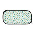 thumbnail image 3 of Vsdgher Pineapple Print Large Capacity Pencil Case Pouch with Zipper, Portable Aesthetic Big Capacity Pencil Cases Pen Office Travel Stationery Bag, 3 of 7