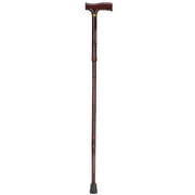 DMI® Fancy Adjustable Derby-Top Folding Cane, 37", Copper