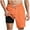 Orange^, variant on Jjayotai George Shorts Men, Mens Swim Trunks, Men's Fashion Printed Shorts, Elastic Waist Beach Pants with Compression Lined Pocket Drawstring