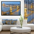 thumbnail image 3 of Design Art Chain Building And Parliament in Budapest Framed Canvas Art Print, 3 of 3