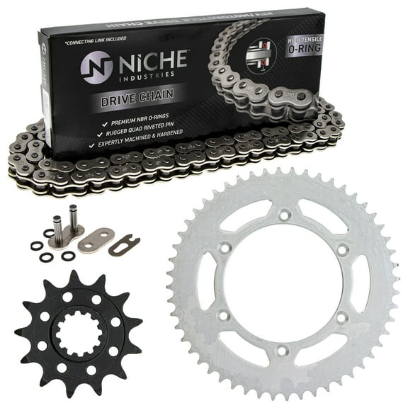 Niche Sprocket Chain Set for Husqvarna TC610 13/52T 520 O-Ring Motorcycle MK1004523