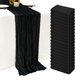 thumbnail image 1 of Juego de 20 tapetes de mesa Seveups, con forma de estopilla, color negro, 55 x 300 cm, 1 of 7