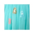 thumbnail image 5 of Girls Skirt Blue Heart Sequins Sparkling Tutu Dancing 2-3 Years, 5 of 6
