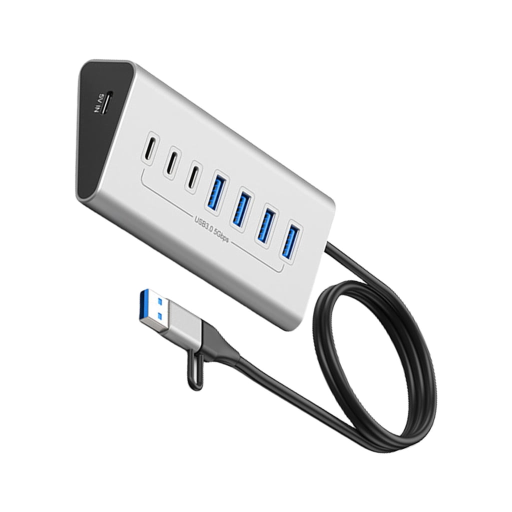 Type C HUB USB Hub 7/10 Port USB3.0 Splitter USB HUB Adapter Expansion Docking Station Adapter For PC/Phone/Laptop