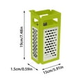 thumbnail image 3 of WXLCISI Foldable 4-in-1 Kitchen Grater - Stainless Steel Cheese Shredder & Vegetable Slicer with Container, 3 of 9