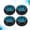 Blue, variant on Nieyigj 4 Pcs RC Drift Tire High Abrasion Resistance Strong Cushioning Easy Installation Aluminum Alloy Toy Tires for 1/28 RC Car Wltoys K969 K989 P929 Kyosho Miniz Minid Miniq (Blue)