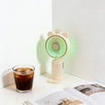 thumbnail image 4 of Mini USB Rechargeable Handheld Fan with Desktop Base, Portable Small Electric Fan for and Outdoor Use, Quiet Cooling Fan, Perfect for Personal Cooling at Home/Travel/Easter Gifts, 6*1.6in, Beige, 4 of 6