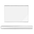 thumbnail image 4 of 2 Pcs/set Clay Roller Rectangle Sheet Board rolling pin Set Clay Rolling Pin Modeling Tool Kit Transparent, 4 of 9