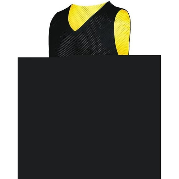 Augusta Youth Tricot Mesh Reversible 2.0 Jersey 162 Black/Gold L