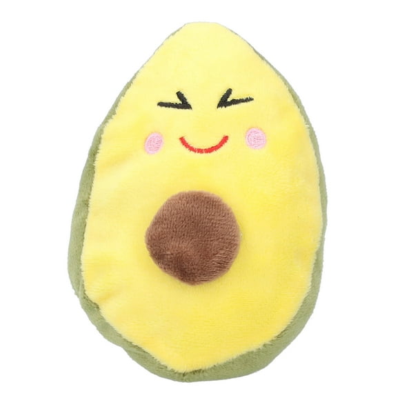 <p>Dog Avocado Toy, Plush Chew Toy, Super Soft For Dog Cat</p>