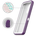 thumbnail image 2 of AggXpf Samsung Galaxy A54 5G Case, Rugged Protective Phone Case, Heavy Duty Drop Protection Cover for Galaxy A54 5G, Purple&White, 2 of 5