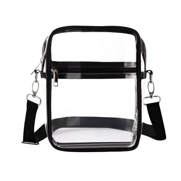 GASTROPOD Clear Bag Stadium Approved Pvc Concert Clear Purse Clear Crossbody Purse Bag Clear Bags for Women,With Front Pocket