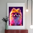 thumbnail image 2 of Diamond Art Kit for Adults, Neon Dog With Pink Glasses Diamond Painting for Adults Beginners, 5D DIY Diamond Art Painting Kits, Colorful Diamond Painting Craft for Home Decor 12x16, 2 of 7