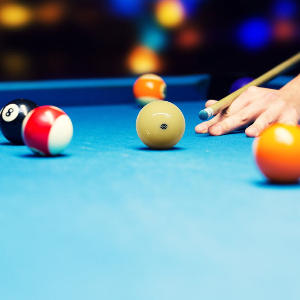 pool cue ball size
