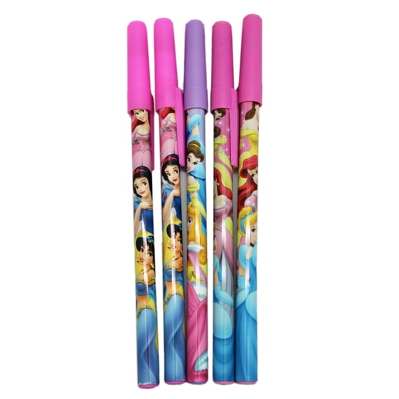 Disney Princess Snow White, Jasmine, and Others Ballpoint Pen Set (5pc)
