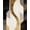 Ivory Cream Black Gold, Pattern 6, variant on ODIKA 8'x10' Washable Area Rug Spots Spotted Cow Abstract Geometric Stripes Contemporary Designer for Living Room, Under Sectional, Family , Durable, Non-Slip