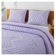 thumbnail image 4 of TiaGOC Lavender California King Comforter Set, 3 Pieces Cal King Tufted Boho Bedding Comforter Sets, Fluffy Bed Set (104x96In Comforter & 2 Pillowcases), 4 of 7
