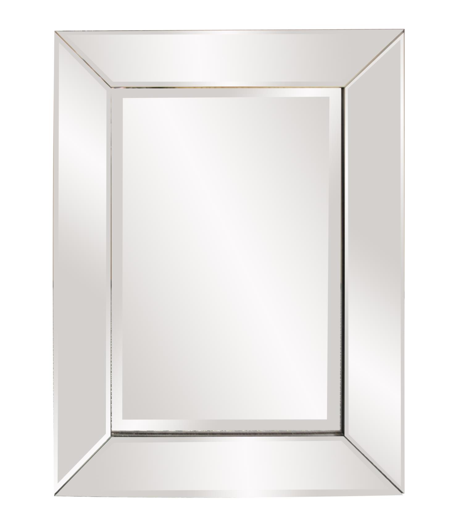 Tyler Dillon Camden Rectangular Wall and Accent Mirror - Mirrored - 24" H x 18" W x 1" D