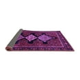 thumbnail image 2 of Ahgly Company Indoor Square Persian Purple Traditional Area Rugs, 7' Square, 2 of 4
