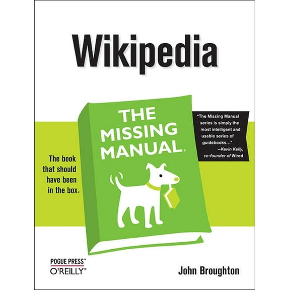 Missing Manuals: Wikipedia: The Missing Manual (Paperback)