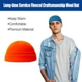 thumbnail image 2 of Beanie Wool Fashion Keep Warm Fleeced Hat Multipurpose Winter Breathable Sports Caps, 2 of 6